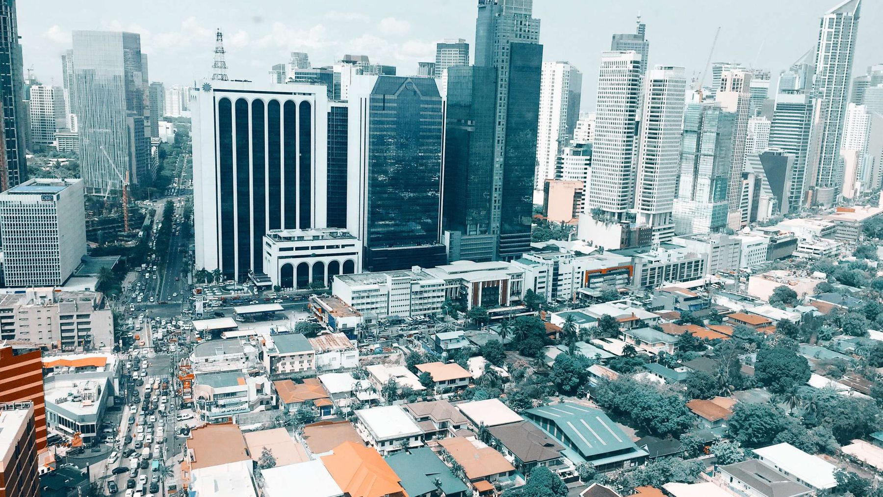 Kuala Lumpur city skyline