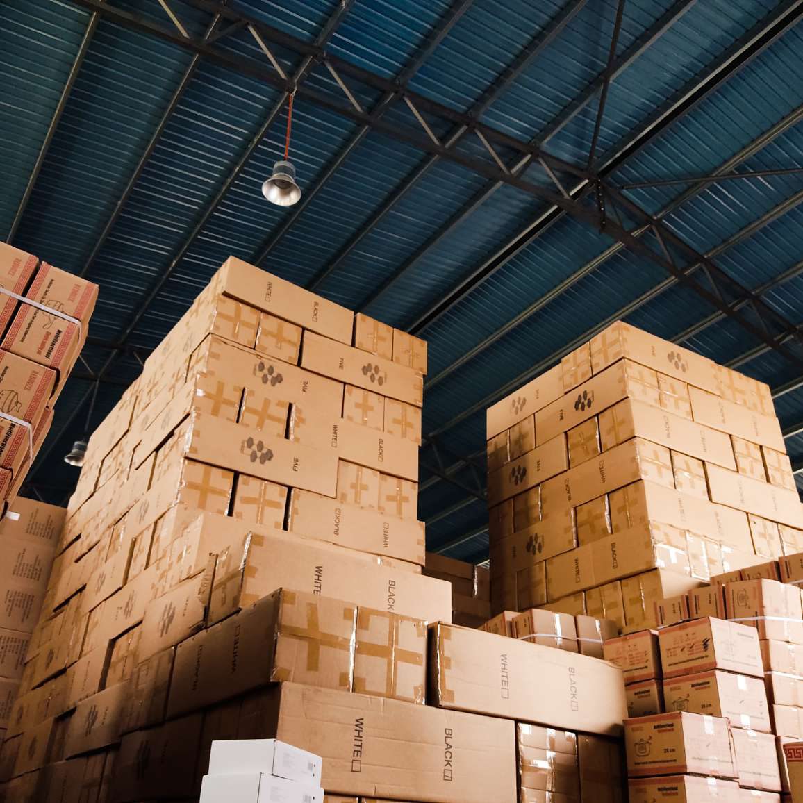 Warehouse supply stock